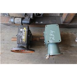 2 - GEAR BOXES (NEW)