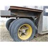 Image 8 : 20' SEACAN MOUNTED ON SKID UNIT SINGLE AXLE & HITCH C/W 11 X R24.5 RADIAL TIRES