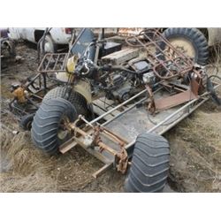 2 - GO CARTS & 1 TRIKE FRAME (SCRAP ONLY)