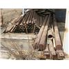 Image 4 : QUANTITY OF 2 7/8" STEEL PIPE (APPROX 60 PIECES)