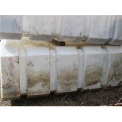 86" X 86" X 34" RECTANGULAR POLY TANK
