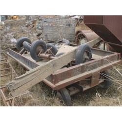 BUGGY (5' X 9') C/W 10 EXTRA SOLID WHEELS