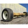 Image 3 : YELLOW TRAILER AXLE