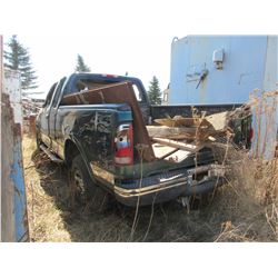 GREEN FORD EXTENDED CAB TRUCK