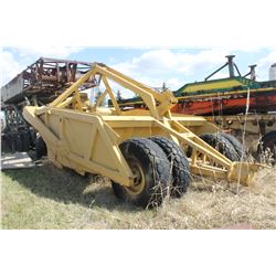 10' WIDE YELLOW CABLE SCRAPER