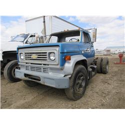 CHEV 70 SINGLE AXLE CAB & CHASSIS
