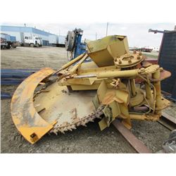 APPROX. 78" YELLOW SAW BLADE & FRAME