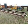 Image 1 : APPROX. 4' X 25' SKID FRAME