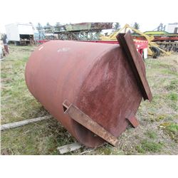 APPROX. 56" X 64" ROUND TANK