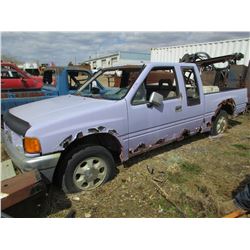 PURPLE TRUCK FOR PARTS