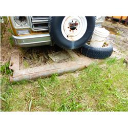 STEEL SKID UNDER YELLOW CHEV 3/4 TON