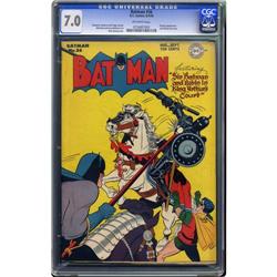 Batman #36 (DC, 1946) CGC FN/VF 7.0 Off-white pages. In Batman #36 (DC, 1946) CGC FN/VF 7.0 Off-whit