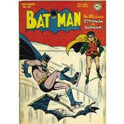 Batman #39 (DC, 1947) Condition: VF-. Catwoman stories Batman #39 (DC, 1947) Condition: VF-.