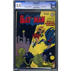 Batman #41 (DC, 1947) CGC FN- 5.5 Off-white to white pa Batman #41 (DC, 1947) CGC FN- 5.5 Off-white 