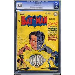 Batman #50 (DC, 1948) CGC VG- 3.5 Off-white to white pa Batman #50 (DC, 1948) CGC VG- 3.5 Off-white 