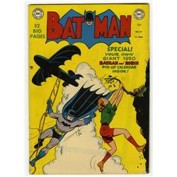 Batman #57 (DC, 1950) Condition: VG/FN. Joker story. Wi Batman #57 (DC, 1950) Condition: VG/FN.
