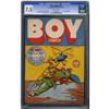 Image 1 : Boy Comics #14 (Lev Gleason, 1944) CGC VF- 7.5 Off-whit Boy Comics #14 (Lev Gleason, 1944) CGC VF- 7