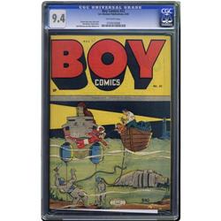Boy Comics #22 (Lev Gleason, 1945) CGC NM 9.4 Off-white Boy Comics #22 (Lev Gleason, 1945) CGC NM 9.