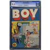 Image 1 : Boy Comics #28 (Lev Gleason, 1946) CGC VF+ 8.5 Off-whit Boy Comics #28 (Lev Gleason, 1946) CGC VF+ 8