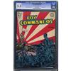 Image 1 : Boy Commandos #9 (DC, 1944) CGC FN- 5.5 Off-white to wh Boy Commandos #9 (DC, 1944) CGC FN- 5.5 Off-