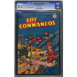 Boy Commandos #14 (DC, 1946) CGC VF+ 8.5 Off-white page Boy Commandos #14 (DC, 1946) CGC VF+ 8.5 Off