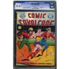 Image 1 : Comic Cavalcade #1 (DC, 1942) CGC VF 8.0 Off-white to w Comic Cavalcade #1 (DC, 1942) CGC VF 8.0 Off