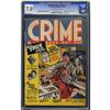 Image 1 : Crime Does Not Pay #24 (Lev Gleason, 1942) CGC FN/VF 7. Crime Does Not Pay #24 (Lev Gleason, 1942) C