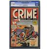 Image 1 : Crime Does Not Pay #26 (Lev Gleason, 1943) CGC FN/VF 7. Crime Does Not Pay #26 (Lev Gleason, 1943) C