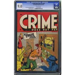 Crime Does Not Pay #38 (Lev Gleason, 1945) CGC VF/NM 9. Crime Does Not Pay #38 (Lev Gleason, 1945) C