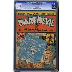 Daredevil Comics #10 (Lev Gleason, 1942) CGC GD/VG 3.0 Daredevil Comics #10 (Lev Gleason, 1942) CGC 
