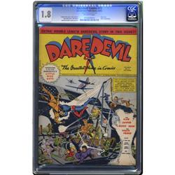 Daredevil Comics #13 (Lev Gleason, 1942) CGC GD- 1.8 Of Daredevil Comics #13 (Lev Gleason, 1942) CGC