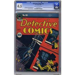 Detective Comics #56 (DC, 1941) CGC VG+ 4.5 Cream to of Detective Comics #56 (DC, 1941) CGC VG+ 4.5 