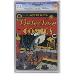 Detective Comics #63 (DC, 1942) CGC FN/VF 7.0 Off-white Detective Comics #63 (DC, 1942) CGC FN/VF 7.