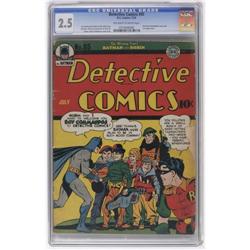 Detective Comics #65 (DC, 1942) CGC GD+ 2.5 Off-white t Detective Comics #65 (DC, 1942) CGC GD+ 2.5 