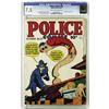 Image 1 : Police Comics #23 (Quality, 1943) CGC VF- 7.5 Cream to Police Comics #23 (Quality, 1943) CGC VF- 7.5