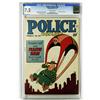 Police Comics #40 (Quality, 1945) CGC VF- 7.5 Off-white Police Comics #40 (Quality, 1945) CGC VF- 7.