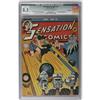 Sensation Comics #13 (DC, 1943) CGC Qualified VF+ 8.5 O Sensation Comics #13 (DC, 1943) CGC Qualifie