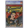 Sensation Comics #16 (DC, 1943) CGC FN/VF 7.0 Off-white Sensation Comics #16 (DC, 1943) CGC FN/VF 7.