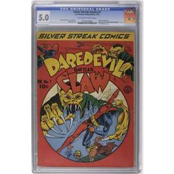 Silver Streak Comics #7 (Lev Gleason, 1941) CGC VG/FN 5 Silver Streak Comics #7 (Lev Gleason, 1941) 