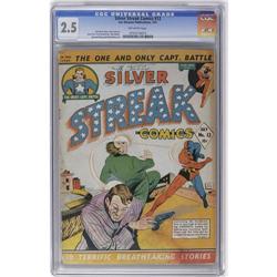 Silver Streak Comics #12 (Lev Gleason, 1941) CGC GD+ 2. Silver Streak Comics #12 (Lev Gleason, 1941)