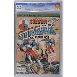 Silver Streak Comics #13 (Lev Gleason, 1941) CGC GD 2.0 Silver Streak Comics #13 (Lev Gleason, 1941)