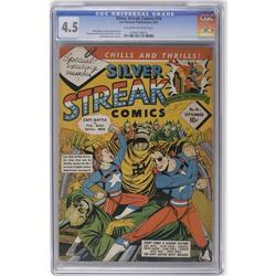 Silver Streak Comics #14 (Lev Gleason, 1941) CGC VG+ 4. Silver Streak Comics #14 (Lev Gleason, 1941)