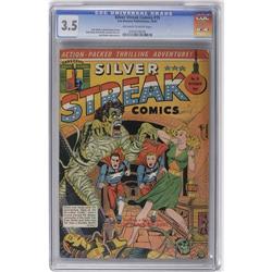 Silver Streak Comics #15 (Lev Gleason, 1941) CGC VG- 3. Silver Streak Comics #15 (Lev Gleason, 1941)