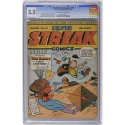 Silver Streak Comics #19 (Lev Gleason, 1942) CGC VG- 3. Silver Streak Comics #19 (Lev Gleason, 1942)
