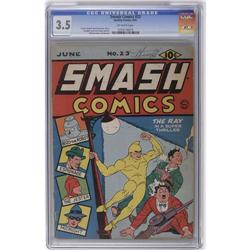 Smash Comics #23 (Quality, 1941) CGC VG- 3.5 Off-white Smash Comics #23 (Quality, 1941) CGC VG- 3.5 