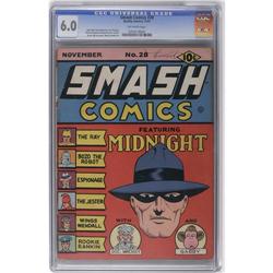 Smash Comics #28 (Quality, 1941) CGC FN 6.0 Off-white p Smash Comics #28 (Quality, 1941) CGC FN 6.0 
