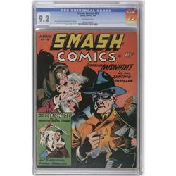 Smash Comics #39 (Quality, 1943) CGC NM- 9.2 Off-white Smash Comics #39 (Quality, 1943) CGC NM- 9.2 