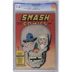 Smash Comics #50 (Quality, 1944) CGC FN/VF 7.0 Off-whit Smash Comics #50 (Quality, 1944) CGC FN/VF 7
