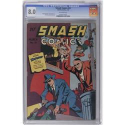 Smash Comics #51 (Quality, 1944) CGC VF 8.0 Off-white p Smash Comics #51 (Quality, 1944) CGC VF 8.0 