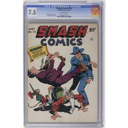 Smash Comics #53 (Quality, 1944) CGC VF- 7.5 Off-white Smash Comics #53 (Quality, 1944) CGC VF- 7.5 